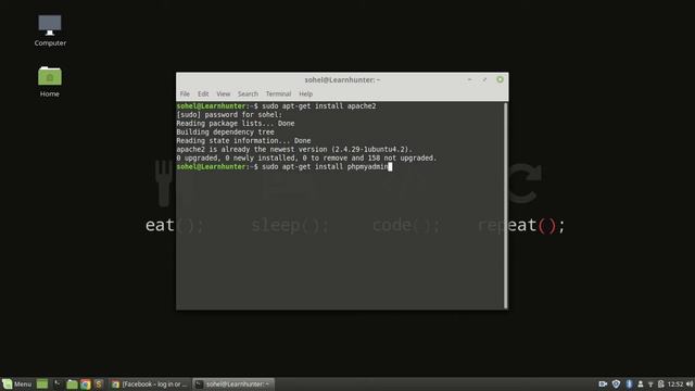 PHP bangla tutorial 2018 part-3 (install apache on linux) смотреть онлайн
