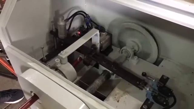 Станок для нарезания резьбы на торцах черенка EcoWood MX 30 DN. Демонстрация нарезки резьбы. Эковуд