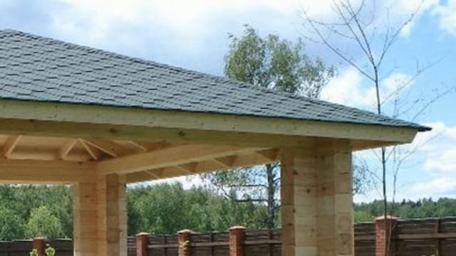 100 идей беседок Часть 6. Прямоугольные и квадратные беседки смотреть онлайн