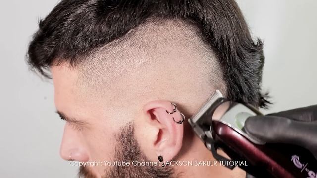 TUTORIAL DE BARBERIA / Como Hacer Una Cresta o 7 (Mohicano) (PASO A PASO) смотреть онлайн