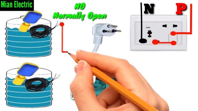 Float Switch Connection without Contactor || Single Phase Motor Float Switch Connection and Diagram смотреть онлайн