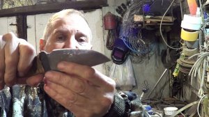 Нож "Дядя Толя" ( х12мф, 60-62 HRC ) и моя Мастерская