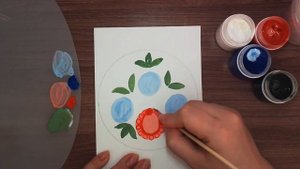 ИЗО 5 класс  Городецкая роспись. Выпуск 1