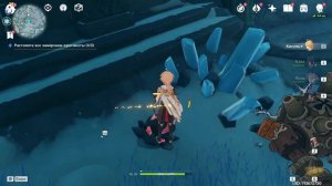 КВЕСТ В ГОРАХ СТРАННЫЙ ЛЕД КАК РАСТОПИТЬ И ГДЕ НАХОДИТСЯ ЧАСТЬ 2 ГАЙД Genshin Impact