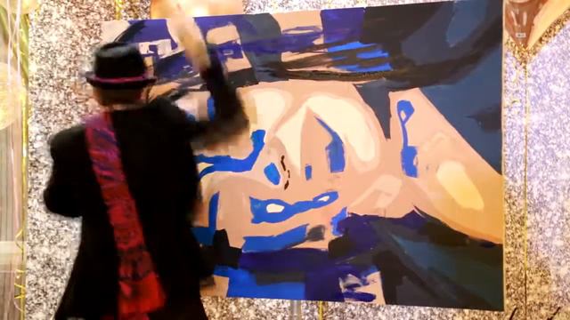Цветной портрет Анны Легенды. Шоу картин Artlumen Show. | Event-агентство ANNA LEGENDA
