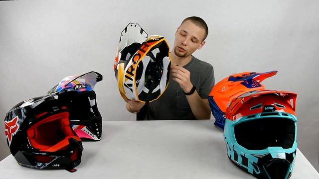 Выбираем кроссовый шлем за 15-25 т. руб. - Airoh, Fox, Just1, Leatt.