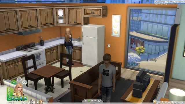 [TS4] Я люблю свою младшую сестру - серия #9 Первый снег смотреть онлайн