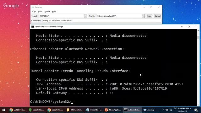 Network Hacking with NMAP using Kali Linux - Ethical Hacking