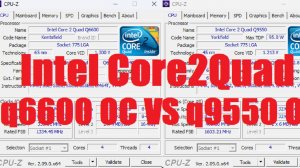 #testing #rottr #intel #core2quad #q6600 vs #q9550 #lga #775