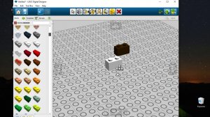LEGO Digital Designer знакомство с блоками - размещение и вращение