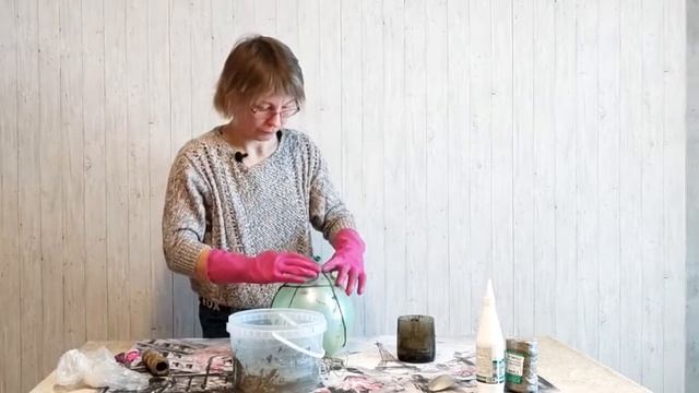 DIY. Как сделать шары из ниток. Декоративные шары для дома. Шары из бечёвки. Шары из шпагата.