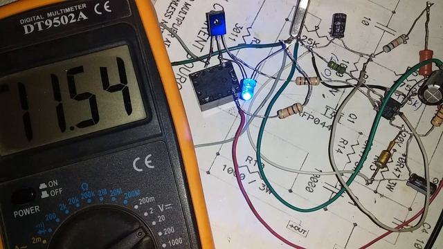 Схема автоматического отключения зарядного устройства при завершении зарядки АКБ смотреть онлайн