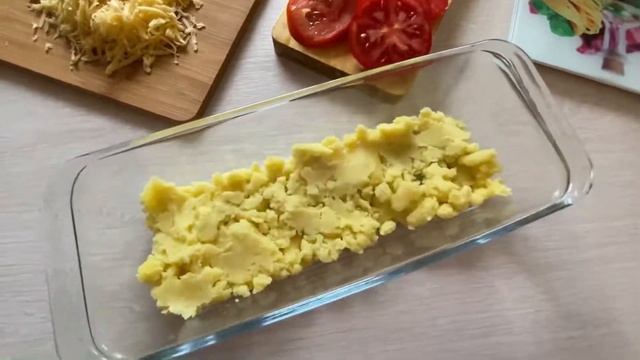 Это очень вкусно и быстро. Картофельная запеканка с мясным фаршем.#картофельнаязапеканка