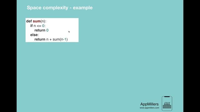 Space Complexity