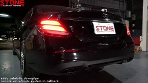 MERCEDES W213 E250 M274 Sound x STONE EXHAUST