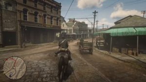 Red Dead Redemption 2 хотел ограбить оружейника,но рдр как всегда порадывала на события