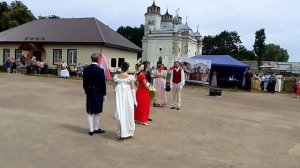 Танцы 19 века. В исторических костюмах.