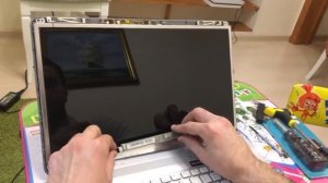 Черный экран на ноутбуке, но компьютер работает Sony Vaio VGN-NW120J Black display