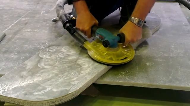 Обработка стеклопластика с пылеудалением смотреть онлайн