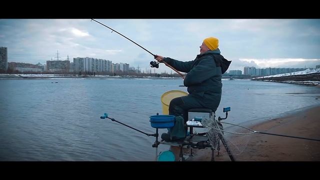 Ловля на фидер. Замятин в гостях у Зимарева, рыбалка в Братеево