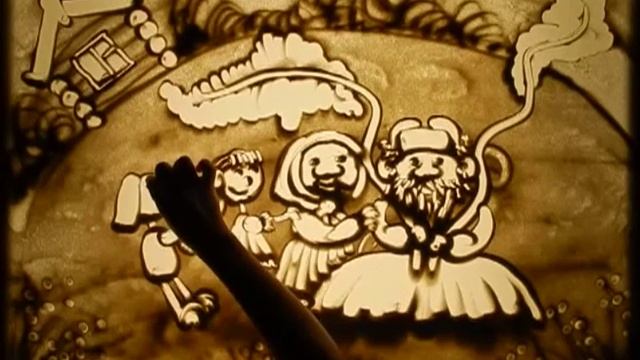 Сказочка детишкам - песочная анимация Sandland шоу смотреть онлайн
