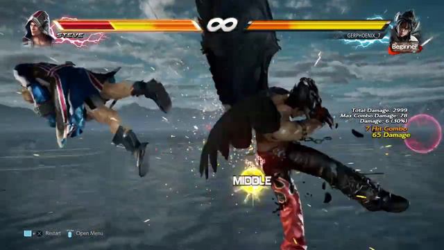 Tekken 7 - MAX Damage EWGF Combo (Devil Jin) смотреть онлайн