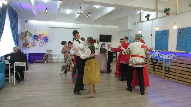 Испанский вальс. Весенний салон "Танцы народов мира" на Нагатинской 18 апреля 2021 г. смотреть онлайн