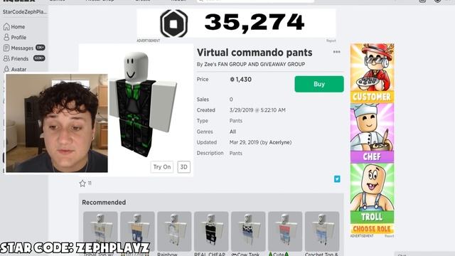 Making a Roblox Account with ONLY PREMIUM ITEMS! смотреть онлайн