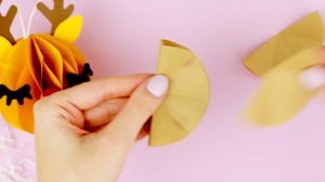 DIY Новогодний Декор ОЛЕНЁНОК из бумаги | Ёлочная игрушка | DIY Christmas Decoration Deer