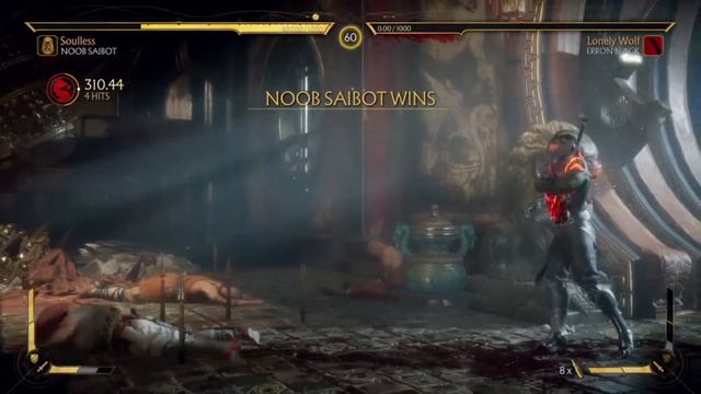 Mortal Kombat 11 Ultimate | Noob Saibot vs Erron Black HD (Very Hard) #noobsaibot #mk11brutality