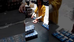 Маркировка стикеровка сигарет