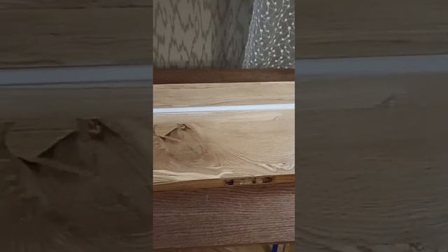 Парящая полка с подсветкой