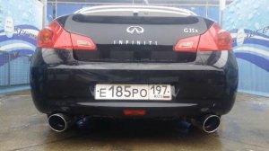 infinity g35 v36 with mufflers GT-R 35
