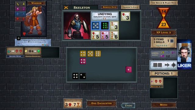 Dados, mazmorras, fantasía y roguelike | ONE DECK DUNGEON | PC Gameplay Español [V1.0] смотреть онлайн