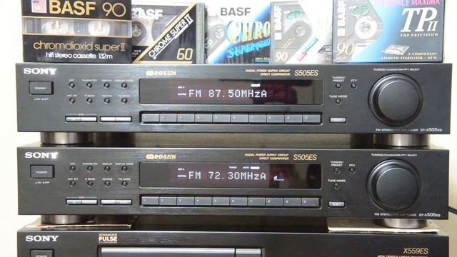 Тюнер АМ\FM Sony ST-S505ES Tuner AM FM смотреть онлайн