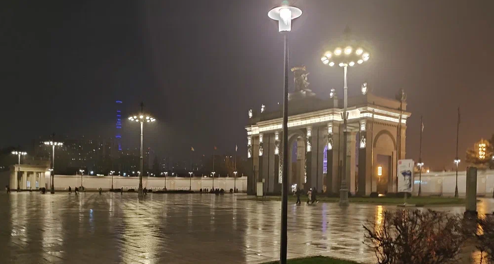 Москва.ВДНХ.Солнце Москвы??