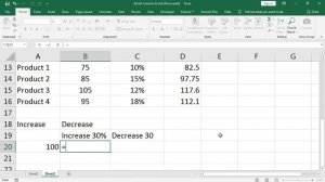 percentage formula