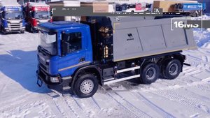 Обзор самосвала SCANIA P380
