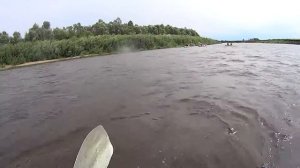 На байдарке против ветра:)