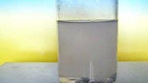 Реакция цинка с разбавленной серной кислотой