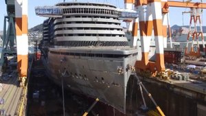 Постройка круизного лайнера за 8 минут