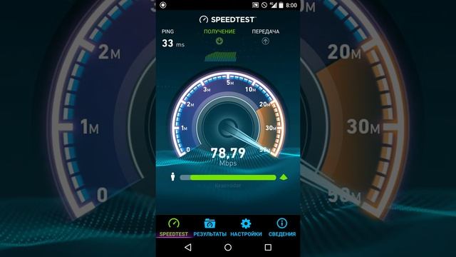 Тест скорости LTE МТС Ростов на дону