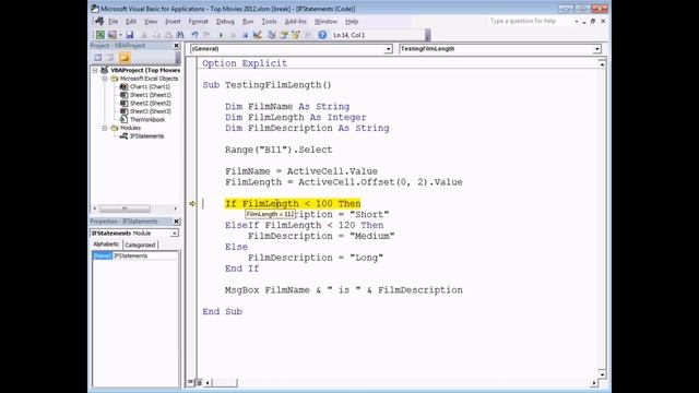 Excel VBA Introduction Part 13 - If Statements смотреть онлайн