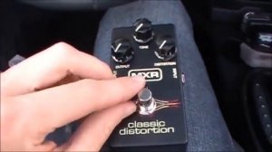 A [long] road trip and a pedal! (MXR Classic Distortion!)