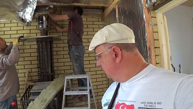 Алюминиевая фольга для бани // Тестирование утеплителей для бани на пожарную безопаснось