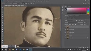 Реставрация старых фотографий в программе Adode Photoshop