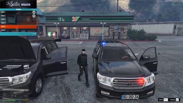 Toyota Landcruiser "KOBRE" & Unmarked / Policija Srbije V2 смотреть онлайн