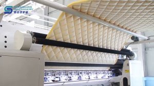 HY-W-SJ Компьютерная бесшатная многоигольная стегальная машина (высокая скорость)