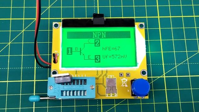 Транзистор тестер на базе ATMega8