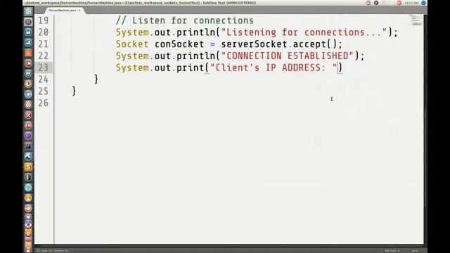 Making a Java Server (live code) смотреть онлайн